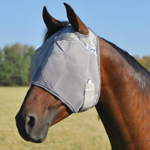 Cashel Standard Fly Mask Häst Grå