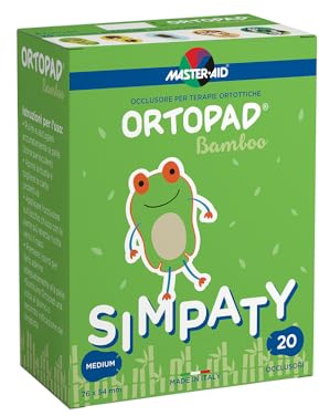 Master-Aid® Ortopad® Cotton Simpaty Occlusore Per Terapie Ortottiche Medium 20 Pezzi