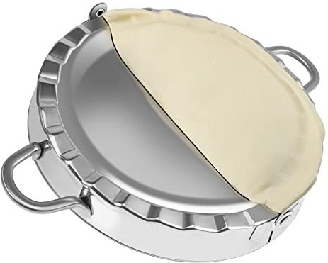 PAMISO Large Empanada Maker, 6.4 inch Stainless Steel Empanada Press, Meat Pocket Pie