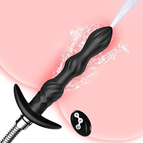 ChicLSQ Analplug mit Vibration & Fernbedienung – 10 Modi Prostata Vibrator aus Silikon, Analdildo für Männer & Frauen, Analspielzeug G-Punkt Stimulator, Sexspielzeug & Sex Toys für Paare Solo