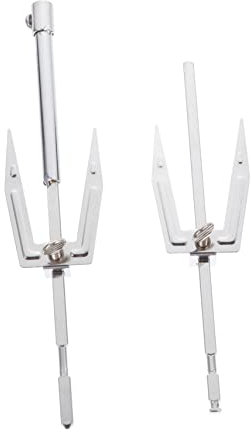 YARNOW Rotating Spit for Electric Oven BBQ Grill Fork Roast Chicken Fork Fits Kitchen Gadgets Creative Food for Household Use