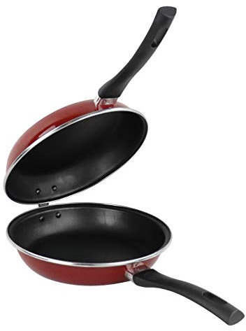 Megafesa Praga - Tortillapfanne, Durchmesser 20 cm, Farbe granatrot