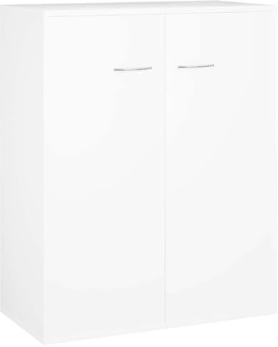 vidaXL Credenza Bianca 60x30x75 cm in Truciolato