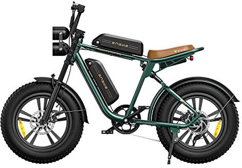 ENGWE Velo Electrique Draisienne Electrique Adulte-Vélo Électrique avec 2 Batteries Amovible 48V 13Ah, Vélos Électriques Jusqu'à 75km+75km, 20 Pouces, 7 Vitesses, M20