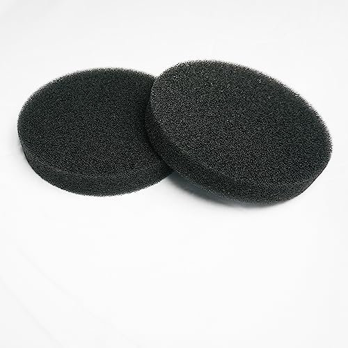 Distri+ - Lot de 2 filtres Mousse Rond D.130mm pour aspirateur Rowenta Artec 2, RO4111 à RO 4232, RS-RT2241