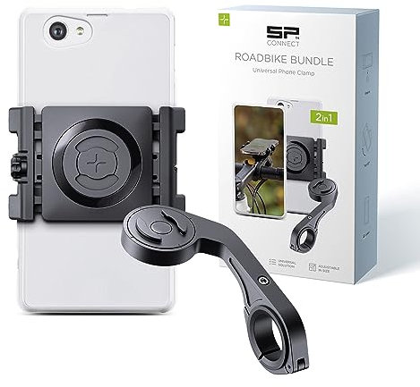SP CONNECT Road Bike Bundle Universal Clamp | SPC+ | handyhalterung Fahrrad | rennrad handyhalterung | rennrad Lenker Halterung | Smartphone Halterung für das Fahrrad