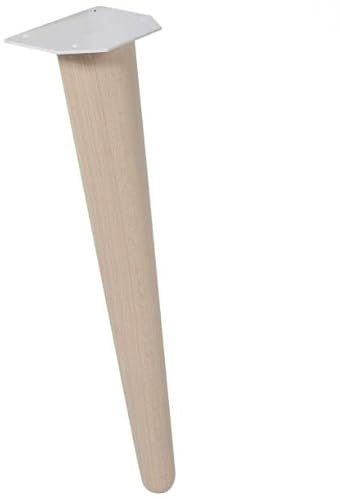 Wovar Möbelfuß Holz Buche 400 mm - pro Stück