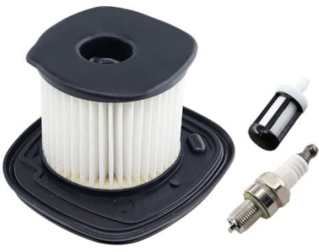 MCHNIC Air Filter with Spark Plug Fuel Gasoline Filter Kit for Stihl BG86 BG86C SH56 SH86 SH86C Blowers HD2 Replaced 4241 140 4400, 4241 140 4404