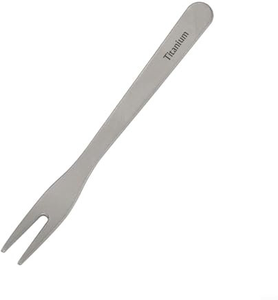 Fourchette à fruits en titane légère et résistante aux acides alimentaires (2)