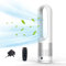 56cm Tower Fan with Air Purifier, 4000-5600rpm Bladeless Fan, Fans & Cooling, Cooler Fans, Standing Fanss, Tower Fansss Cooling Quiet Bedroom, with Remote Control, 8h Timer, 80° Oscillation (silver)