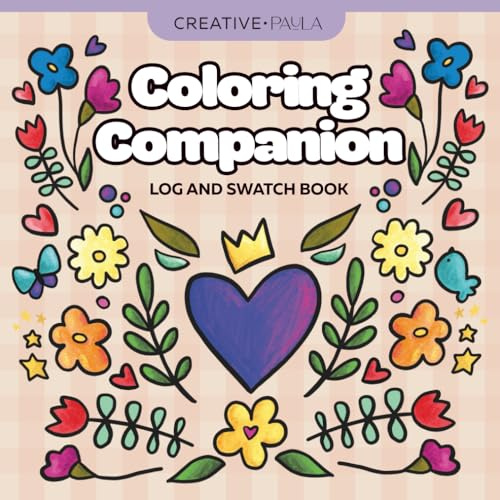 Coloring Companion: Swatch, pattern, and log book. Keep all your references in one book!