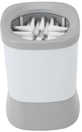 Oreilet Limpiador Automático Patas Perro, Lavadora Eléctrica Patas Mascotas con 2 Velocidades Limpieza y Cerdas Silicona Grado Alimenticio, Cepillo Desmontable para Perros Pequeños
