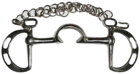 Amesbichler Reitsport Springkandare hohe Zungenfreiheit, Edelstahl