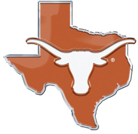 FANMATS University of Texas Team State Aluminum Emblem