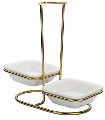 predolo Poggiamestolo, Portautensili Da Cucina, Portamestolo Scanalato, doppio quadrato