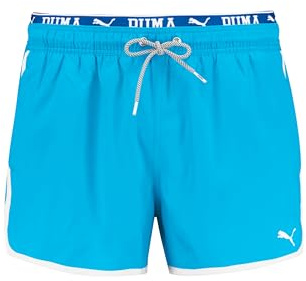 Puma Pantalones Cortos para Hombre, Azul Claro, XS
