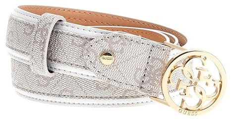 GUESS Kerima Adjustable Pant Belt H30 W95 Dove Logo - kürzbar