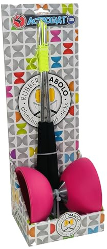 Acrobat Coffret Diabolo Rose avec Baguettes Aluminium – Performance et Élégance