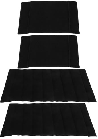 FUNNETOYU Lot De 4 Séparateurs Pour Étuis D'Appareils Photo Compartiments De Rangement Pour Sacs À Dos Inserts Pour Objectifs Séparateurs Rembourrés Pour Sacs Photo Matériel