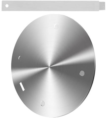 ROMISBABA Adaptador de Placa de Inducción Difusor de Calor de Acero Inoxidable y Aleación de Placa Adaptadora para Inducción para Estufa de Gas para Cocina