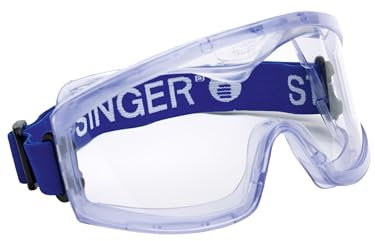 Singer Lunettes-masque de protection. Forme incurvée. Bonne vision périphérique EVA03. Taille unique