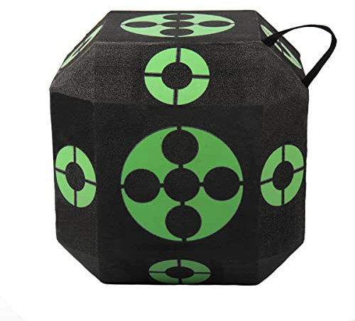 AUVIM Zielscheibe Bogenschießen Big Cube Ziel in Bogenschießen Ziele für Pfeil und Bogen 15x15x15 Zoll für Recurvebogen Compoundbogen oder Langbogen