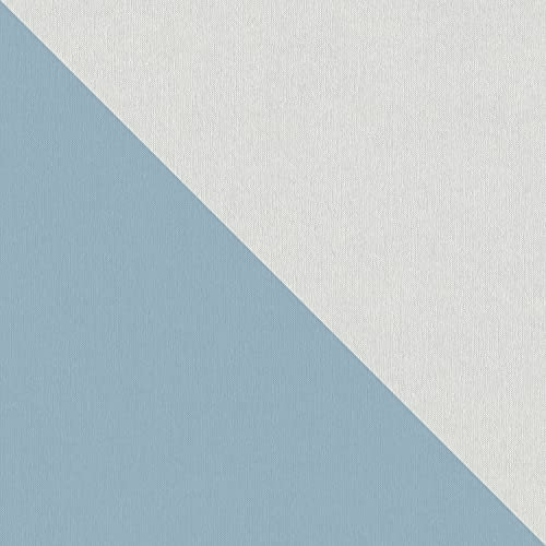 Profhome Carta da parati struttura 965615-GU carta da parati intissata (TNT) verniciabile bianco 0,53 m x 10,05 m / 5,33 m2
