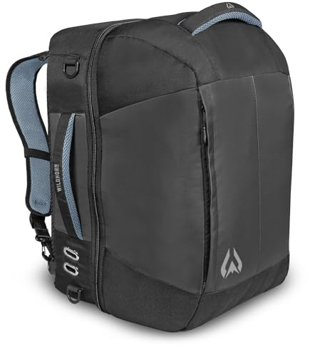 Wildhorn Brimhall Ski Boot Bag and Snowboard Backpack -US Ski Team Official Supplier- Premium Durable Waterproof Travel Ski Boot Bag Backpack for Boots, Helmets, Goggles & Outerwear