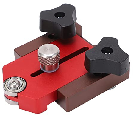 Scie à Table, Support de Limite de Poussée, Alliage à Bascule, Limiteur Noir, Alliage Rouge pour Machine à Scier, Scies à Table