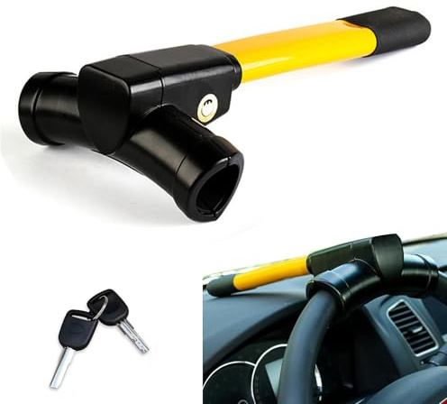 WJUSYH Canne Antivol Voiture Volant pour Renault Austral E-Tech Hybrid, Serrure de Volant Dispositif de Blocage, Antivol Bloque Volant Haute Sécurité