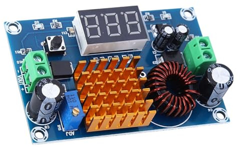 Hamwesh Módulo Elevador de 5 A con Gran Salida de Corriente, Puerto USB para Cargar Teléfonos, Fuente de Alimentación para Portátiles, Ideal para Aficionados y Profesionales