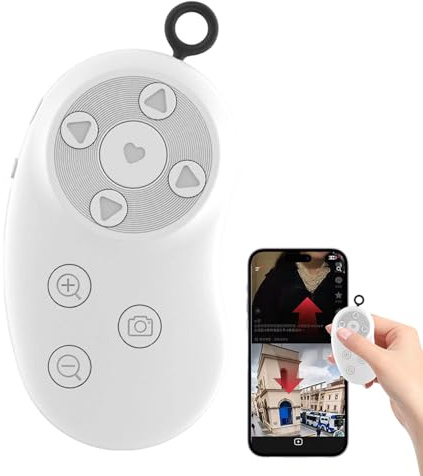 Télécommande pour Caméra - Déclencheur Photo sans Fil Portable Multifonction | Déclencheur À Distance pour Smartphone,pour Cyclisme Voyage Conduite Camion Bateau Camping-Car Maison Salon