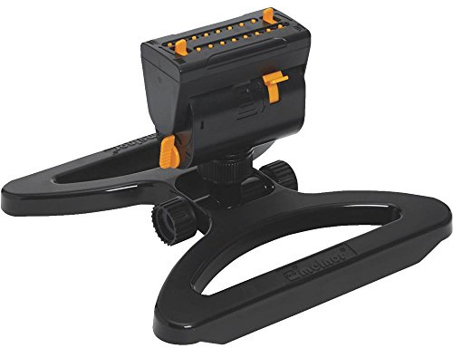 Melnor Aspersor oscilante XT Turbo; Aguas hasta 3700 pies Cuadrados, Verde