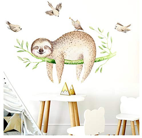 Little Deco Faultier auf Ast DL207-33