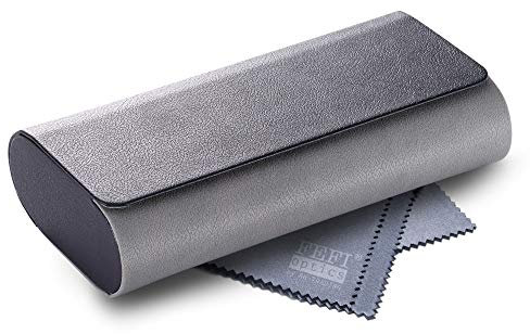 FEFI - Hardcase Doppel-Brillenetui für zwei Brillen (schwarz)