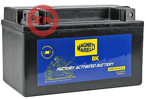 Batteria MOTX7A Sigillata Precaricata