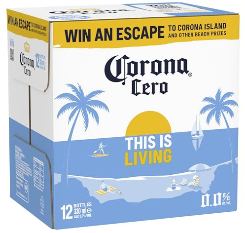 Corona Cero Beer, 12 x 330ml Bottles