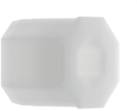 cyclingcolors 8-Kant Rollladenrohr Endkappe Fenster Kunststoffauslass, für 40 mm 8-Kant Rohr 18 mm 6-Kant Auslass