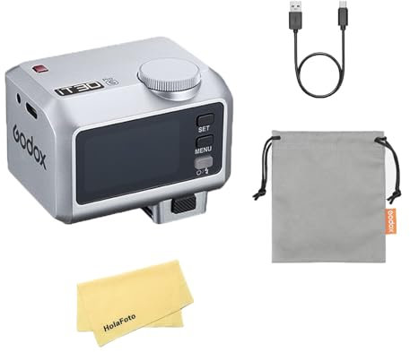 Godox iT30 Pro C Flash para Canon Cámara Speedlite, 2.4G TTL1/8000 HSS, 560 Disparos a Máxima Potencia, GN15, Tiempo de Recarga de 1.5s, Batería de Iones de Litio de 7.4 V/900 mAh, con Zapata Estándar