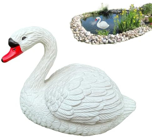 Zunetsutock Scultura di oche | Figura d'oca da esterno - Patio galleggiante da giardino stagni da giardino piscine portici interni