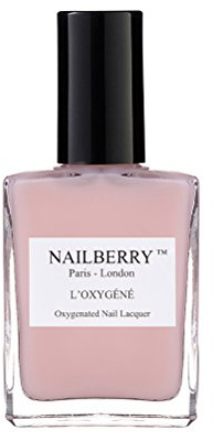 Nailberry L'Oxygéné Oxygenated Nail Lacquer | Elegance, 15 ml | Polish for a Healthier Manicure & Long Lasting Colour | 12-Free, Vegan, Halal, Cruelty & Gluten Free