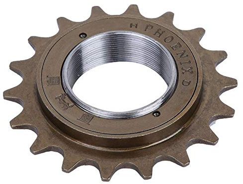 Single Speed Flywheel, Bicycle Freewheel Sprocket 18 Teeth Bike Freewheel Sprocket Single Speed Freewheel Bicycle Replacement Accessory