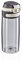Leifheit Tritanflasche Flip 550ml, 100% dichte Sportflasche, Öffnen mit einer Hand, leichte und bruchsichere Trinkflasche mit Filter für Fruchteinsatz, nachhaltige Wasserflasche, BPA frei, silber, 17.5 x 17.5 x 24.5 cm