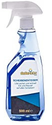 Dederichs Scheibenenteiser 500ml, sekundenschnelles enteisen von Scheiben einfach ohne kratzen,klare Sache & klare Sicht
