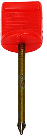 Keenso 10 Stück Bogenschießen Zielnägel, Bogenschießen Zielstifte Manganstahllegierung 5/16 Zoll Schraubgewinde Zubehör für Fix Zielpapier