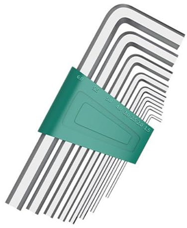 Sechskantschlüssel, Handwerkzeuge, hohe Festigkeit, langlebig, gehärtet, Schraubenschlüssel-Set, Schraubendreher für hervorragende Haltbarkeit, 8 Stück