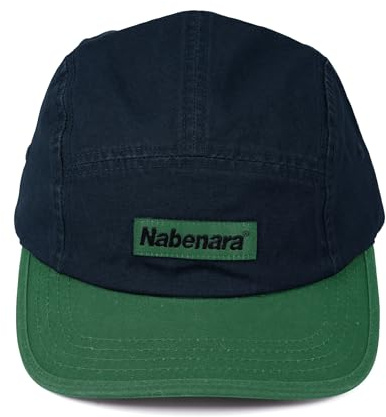 Clakllie Short Brim Baseball Cap 5 Panel Cap für Herren Damen Outdoor Sports Baseball Cap Flat Brim Trucker Cap,HNZD2-Navy Blue