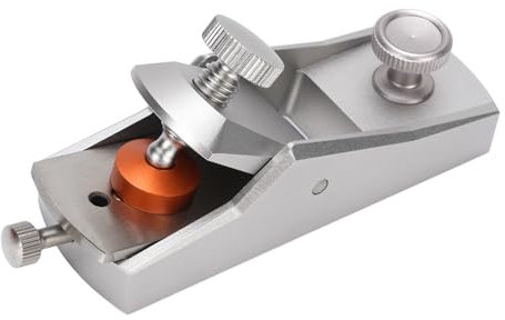 Mini Raboteuse de Finition, Raboteuse Portative en Aluminium pour Le Travail du Bois, Outils de Menuiserie pour Arrondir Les Angles