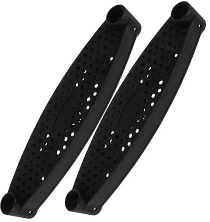 BESTonZON 2pcs Trampoline Ladder Climbing Steps with Wide Slip Surface and Rounded Corners for Safe Outdoor Use High Weight Capacity Replacement Steps for Family Trampolines