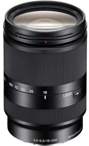 Sony 18-200mm F3.5-6.3 E-Mount Lens SEL18200LE